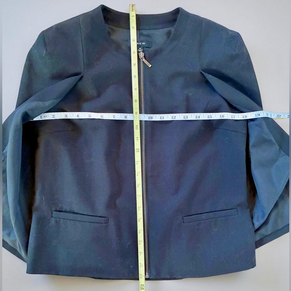 NWOT DREW Midnight Black Zip-Up Cape - Picture 4 of 5